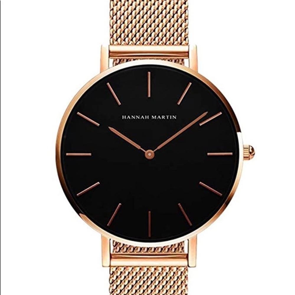 Quartz Rose Gold Watch
